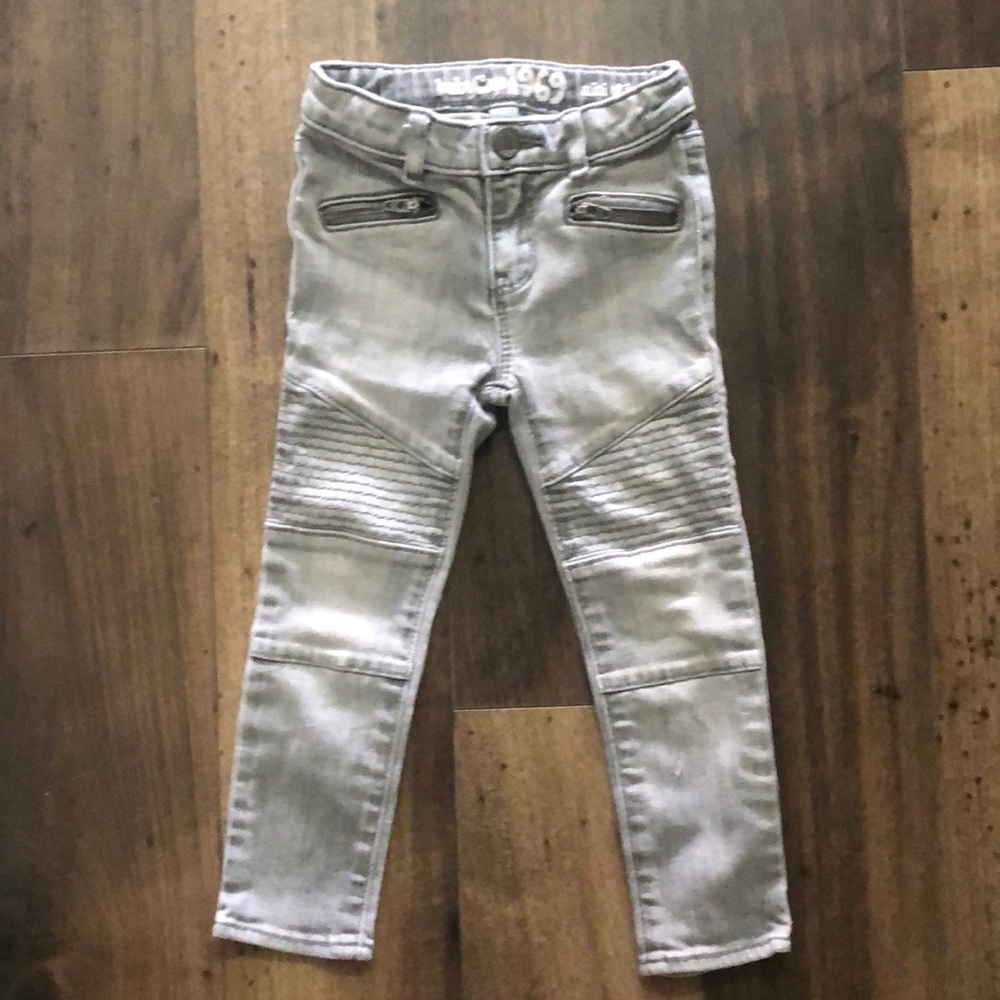 Denim Moto Skinny Jeans